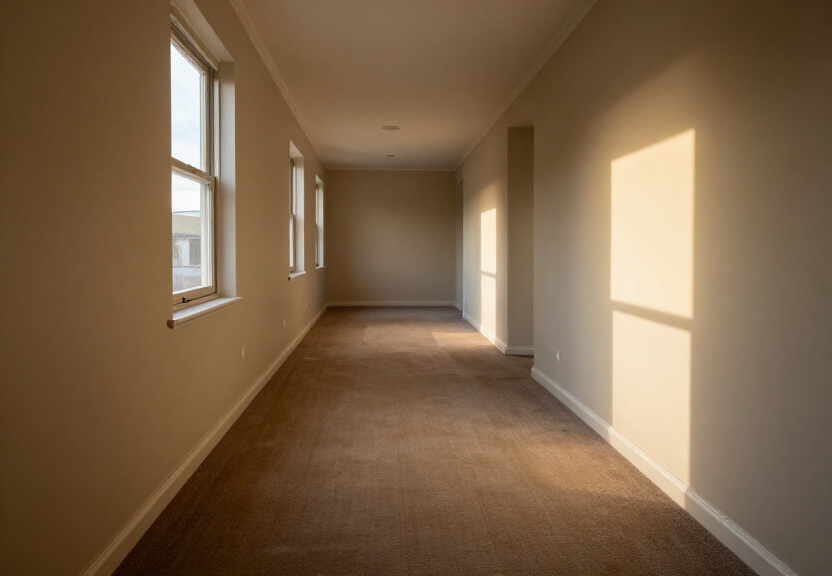 Restored living room in Rosehill after flood damage repair