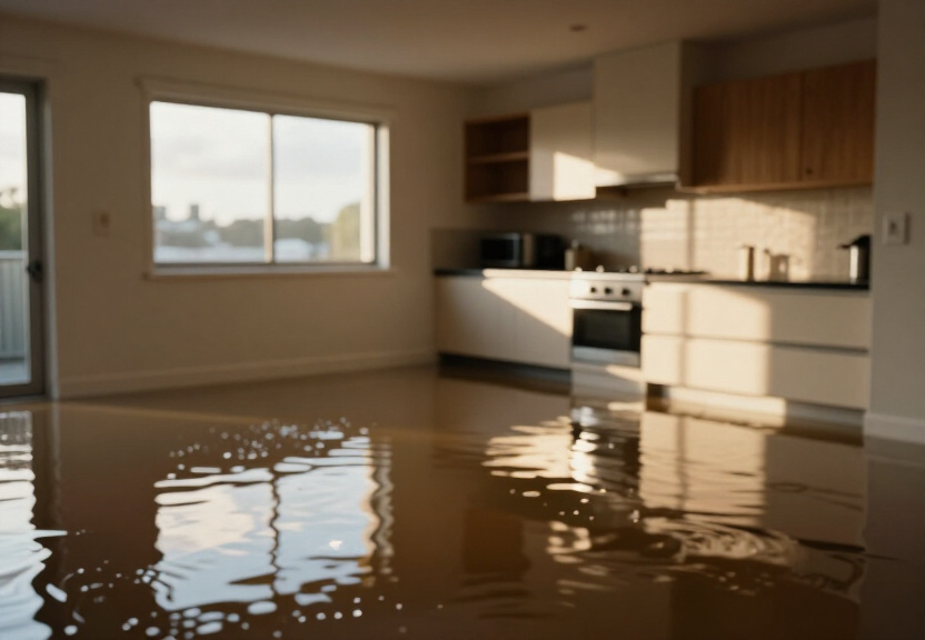 Mouldy subfloor in Rosehill before treatment